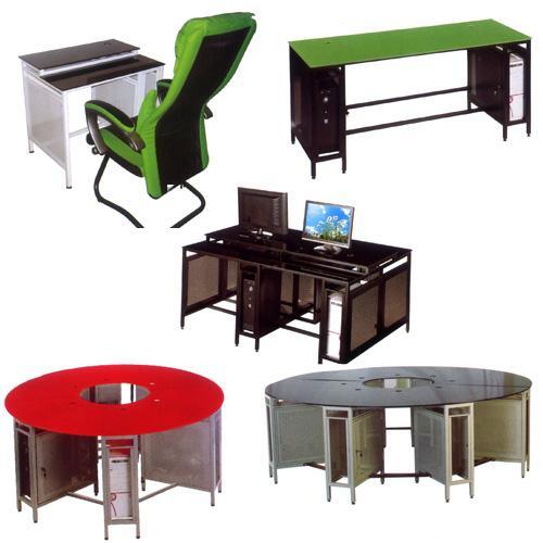 深圳市龙富达家私制造厂 网吧桌高清图片与专业办公用品解析